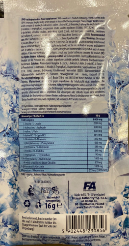 ICE Hydro Amino 16г (FA Endineered Nutrition) фото 2