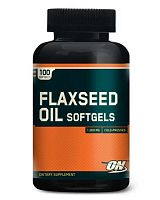 Flaxseed Oil Softgels 100 капул (Optimum Nutrition)