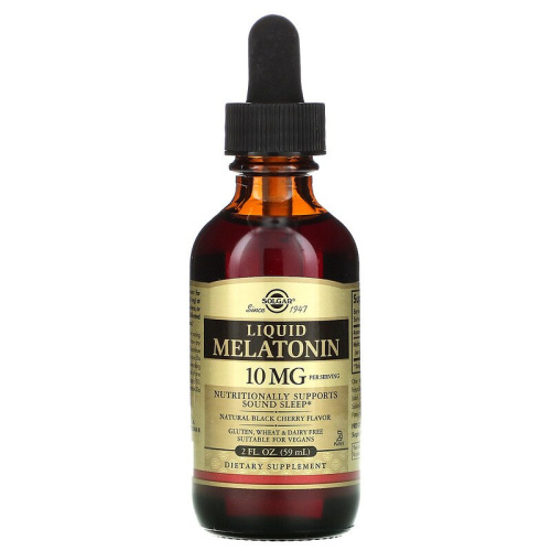 Melatonin (Мелатонин) 10 мг 59 мл (Solgar) фото 3