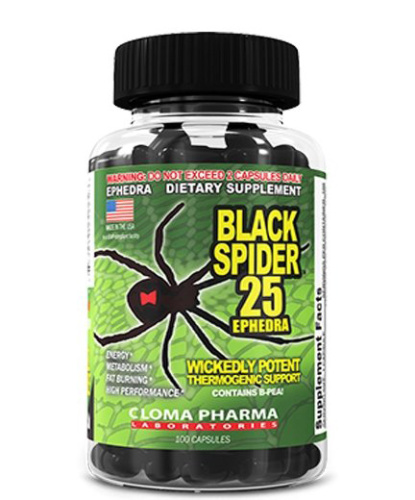 Black Spider 100 капсул (Cloma Pharma)__ фото 3