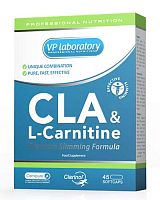 CLA & L-Carnitine 45 капсул (VP Lab)