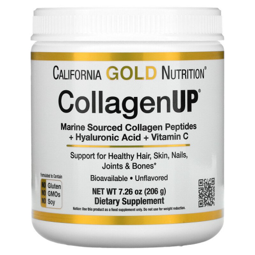 CollagenUP (морской гидролизованный коллаген) 206 г (California Gold Nutrition) фото 2