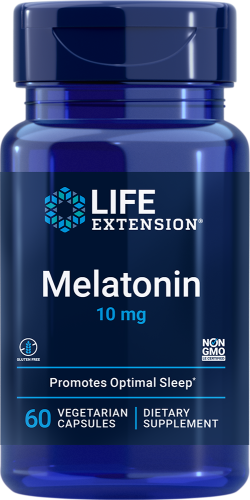 Melatonin 10 мг (Мелатонин) 60 вег капс (Life Extension) срок 12/2023