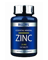 Zinc 25 мг 100 таб (Scitec Nutrition)