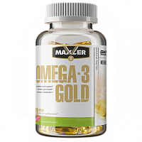 Omega-3 Gold 120 капсул (Maxler)