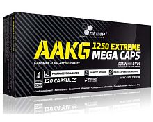AAKG 1250 Extreme Mega Caps (Аргинин Альфа-Кетоглутарат) 120 капсул (Olimp)