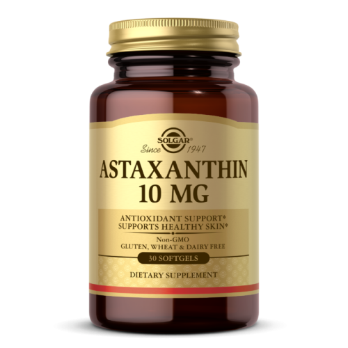 Astaxanthin 10 mg (Астаксантин 10 мг) 30 мягких капсул (Solgar)