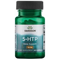 5-HTP Sleep Support 50 mg 50 мг 60 капсул (Swanson)