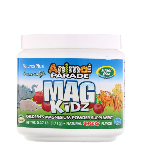 Mag Kidz магний для детей вкус натуральной вишни 171 г (NaturesPlus) фото 4