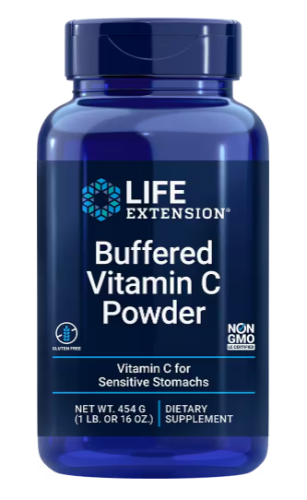 Buffered Vitamin C Powder 454 g (Буфферизированный витамин С 454 г) (Life Extension)