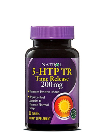 5-HTP TR 200 мг 30 табл (Natrol) фото 3