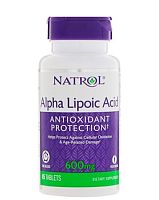 Alpha Lipoic Acid (Альфа-Липоевая Кислота) 600 mg 45 таблеток (Natrol)