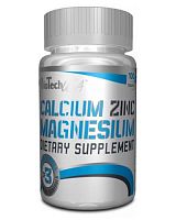 Calcium Zinc Magnesium 100 таблеток (BioTech)