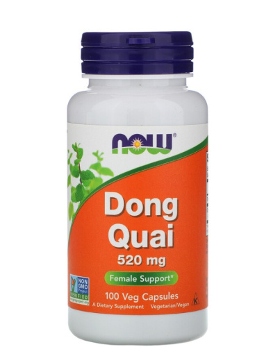 Dong Quai (Дягиль Лекарственный) 520 мг 100 капсул (Now Foods)