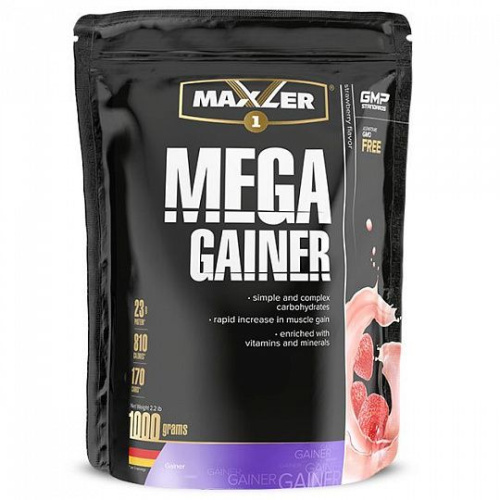 Гейнер Mega Gainer 1000 г - 2,2lb (Maxler)