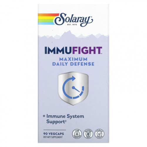 ImmuFight Maximum Daily Defense (Поддержка иммунитета) 90 вег капс (Solaray) фото 3