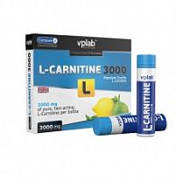 L-Carnitine 3000 mg (Л-Карнитин 3000 мг) 7 ампул по 25 мл (VP Laboratory)