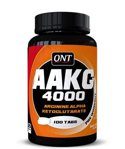 AAKG 4000 (Аргинин Альфа-Кетоглутарат) 100 таблеток (QNT)