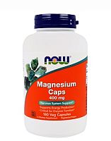 Magnesium Caps (Магний) 400 mg 180 капсул (NOW)
