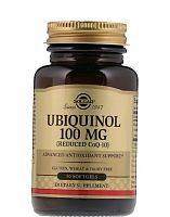 Ubiquinol 100 мг (Убихинол) 50 капсул (Solgar)