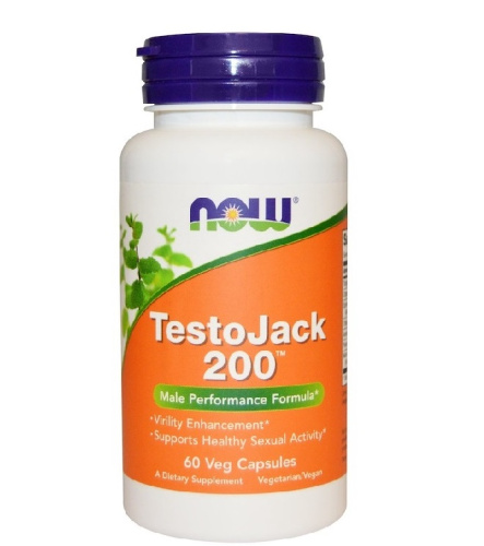 TestoJack 200 60 капсул (Now Foods)