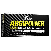 Argi Power Mega Caps 1500 мг (Аргинин гидрохлорид) 120 капсул (Olimp) Поврежденная упаковка