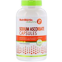 Sodium Ascorbate 850 мг (Аскорбат Натрия) 250 капс (NutriBiotic)