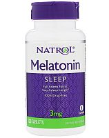 Мелатонин Melatonin 3 mg 120 таблеток (Natrol)