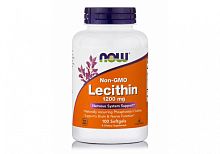 Lecithin 1200 мг (Лецитин) 100 мягких капсул (Now Foods)