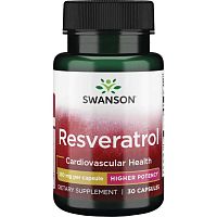 Resveratrol 250 mg (Ресвератрол 250 мг) 30 капсул (Swanson)