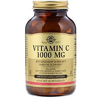 Vitamin C 1000 мг (Витамин С) 100 вег капсул (Solgar)