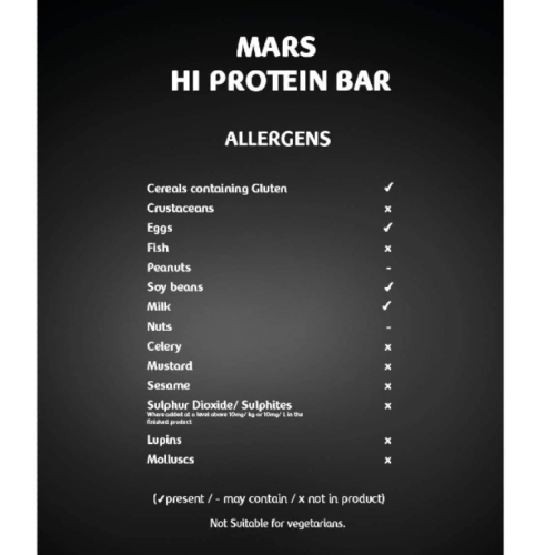 Mars HiProtein Bar 59 гр (Mars Incorporated) фото 5