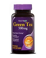 Green Tea (Экстракт Зеленого Чая) 500 мг 60 капсул (Natrol)