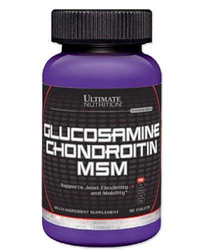 Glucosamine & Chondroitin & MSM 90 таблеток (Ultimate Nutrition) фото 3
