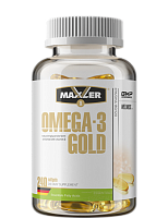 Omega-3 Gold DE 240 капсул (Maxler)
