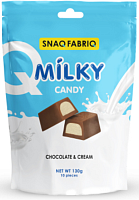 Шоколадные конфеты без сахара Milky Candy 130 г (SNAQ FABRIQ)