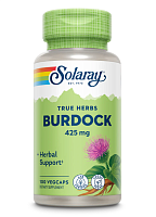 Burdock 425 mg Root (Корень Лопуха 425 мг) 100 вег капсул (Solaray)