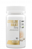 L-Citrulline Malate (L-Цитруллин Малат) 750 мг 90 вег капсул (Maxler)