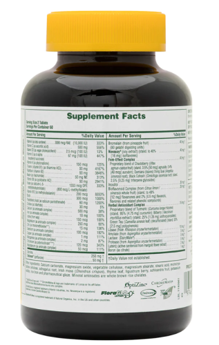 Source of Life Women Multi-Vitamin and Mineral Supplement 120 Tablets (NaturesPlus) фото 3