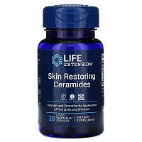 Skin Restoring Ceramides (Керамиды для восстановления кожи) 30 жидких вег капсул (Life Extension)