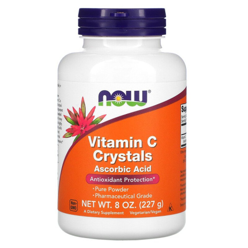 Vitamin C Crystals (Витамин C в кристаллах) 227 г (Now Foods)