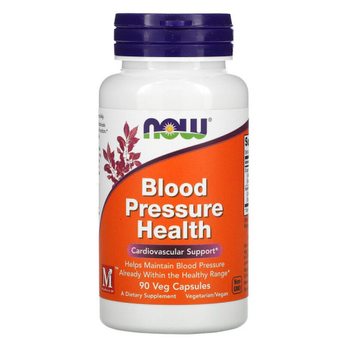Blood Pressure Health (добавка для здорового артериального давления) 90 капсул (Now Foods)