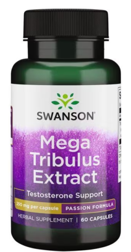 Mega Tribulus Extract 250 мг 60 капсул (Swanson) срок 07.2023