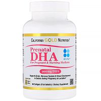 Prenatal DHA 900 mg - 60 капсул (California Gold Nutrition)