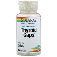 Thyroid Caps (Капсулы для щитовидной железы) 60 вег капсул (Solaray)