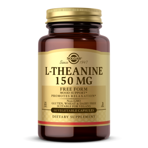 L-Theanine (L-Теанин) 150 мг 60 капсул (Solgar)