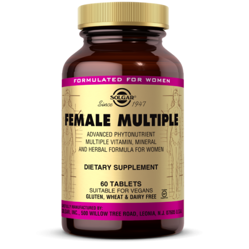 Female Multiple (Мультивитамины для женщин) 60 таблеток (Solgar)