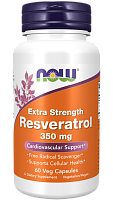 Resveratrol 350 мг (Ресвератрол) 60 вег капс (Now Foods)