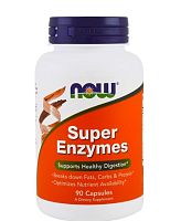 Super Enzymes (Супер Ферменты) 90 капсул (Now Foods)