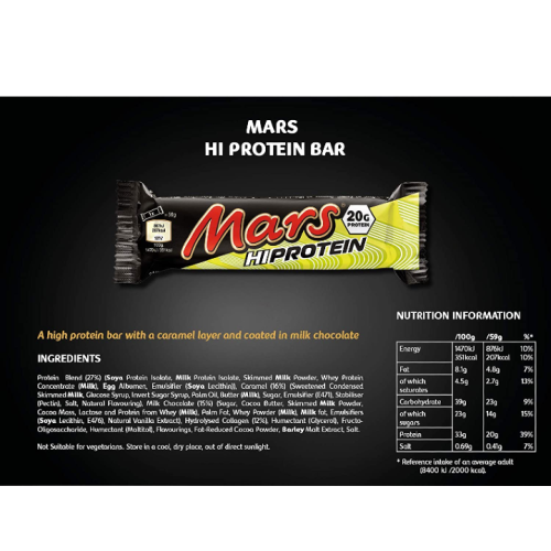 Mars HiProtein Bar 59 гр (Mars Incorporated) фото 4